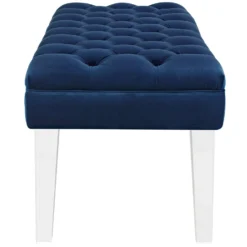 Other Bench In Navy Performance Velvet Fabric Upholstery 12 Other Bench In Navy Performance Velvet Fabric Upholstery - 1500 1500 frame 0 2356