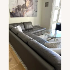 Living Spaces Grey Modern Sectional - 1500 1500 frame 0 236