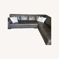 Living Spaces Grey Modern Sectional - 1500 1500 frame 0 237