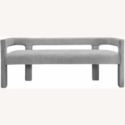 Other Modern Style Bench In Grey Boucle Fabric - 1500 1500 frame 0 2395