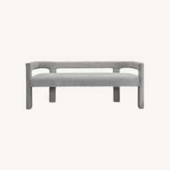 Other Modern Style Bench In Grey Boucle Fabric - 1500 1500 frame 0 2397