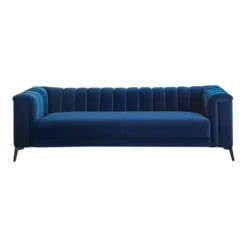 Other Sofa In Blue Matte Velvet Upholstery - 1500 1500 frame 0 2426