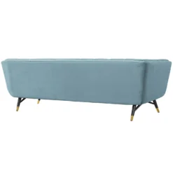 Other Chic Style Sofa In Sea Blue Velvet Fabric - 1500 1500 frame 0 2447