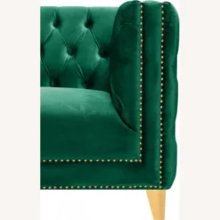 Other Sofa In Green Velvet W/ Gold Nail Heads Trim - 1500 1500 frame 0 2453