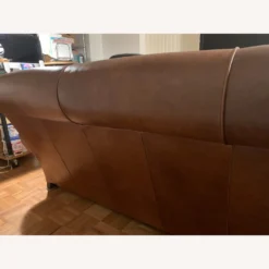 Pottery Barn By Mitchell Gold Manhattan Leather Sofa - 1500 1500 frame 0 2565