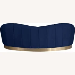 Other Sofa In Shell-Shaped Navy Velvet Finish 19 Other Sofa In Shell-Shaped Navy Velvet Finish - 1500 1500 frame 0 2611