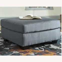 Ashley Furniture Darcy - Steel Sofa + Ottoman
