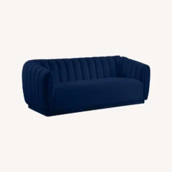 Other Sofa In Navy Velvet W/ Deep Channel Tufting - 1500 1500 frame 0 2627