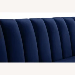 Other Sofa In Navy Velvet W/ Deep Channel Tufting - 1500 1500 frame 0 2628