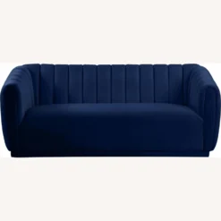 Other Sofa In Navy Velvet W/ Deep Channel Tufting - 1500 1500 frame 0 2630