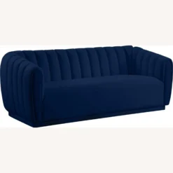 Other Sofa In Navy Velvet W/ Deep Channel Tufting - 1500 1500 frame 0 2631