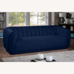 Other Sofa In Navy Velvet W/ Deep Channel Tufting - 1500 1500 frame 0 2632