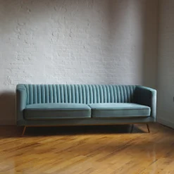 Other Modern Sofa In Seafoam Green Velvet - 1500 1500 frame 0 2640