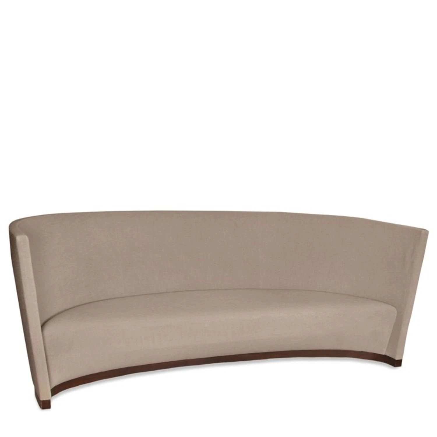 Holly Hunt Large Curved Back Sofa 1 Holly Hunt Large Curved Back Sofa