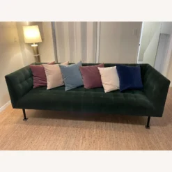 ABC Home Green Velvet Sofa - 1500 1500 frame 0 2699