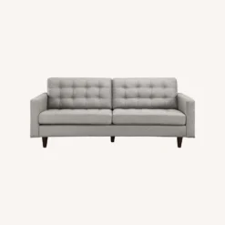 Other Modern Sofa In Light Gray Fabric With Tufted Buttons - 1500 1500 frame 0 2727