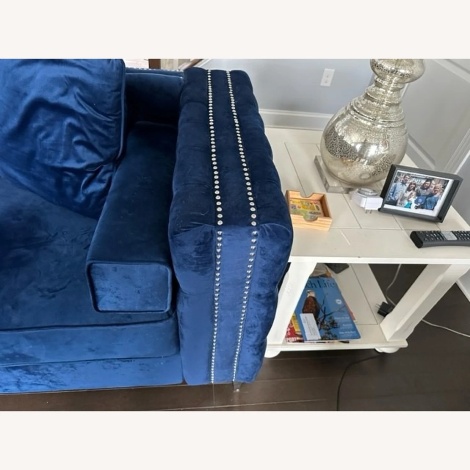 Other Dante Velvet Button Tufted Sofa 6 Other Dante Velvet Button Tufted Sofa - Image 6