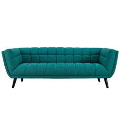 Other Sofa In Teal Button Tufting & Black Wood Legs 12 Other Sofa In Teal Button Tufting & Black Wood Legs - 1500 1500 frame 0 2752