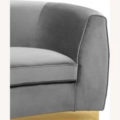 Other Sofa In Grey Velvet W/ Curved Back Design 15 Other Sofa In Grey Velvet W/ Curved Back Design - 1500 1500 frame 0 2769