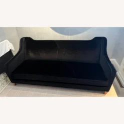 Other Custom Black Mohair 3 Seater Sofa - 1500 1500 frame 0 2801