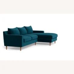 Interior Define 3 Seat Velvet Chaise Sofa - 1500 1500 frame 0 284