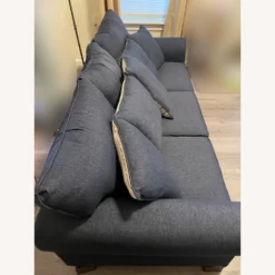 Raymour & Flanigan Blue McKinley Sofa - 1500 1500 frame 0 2864