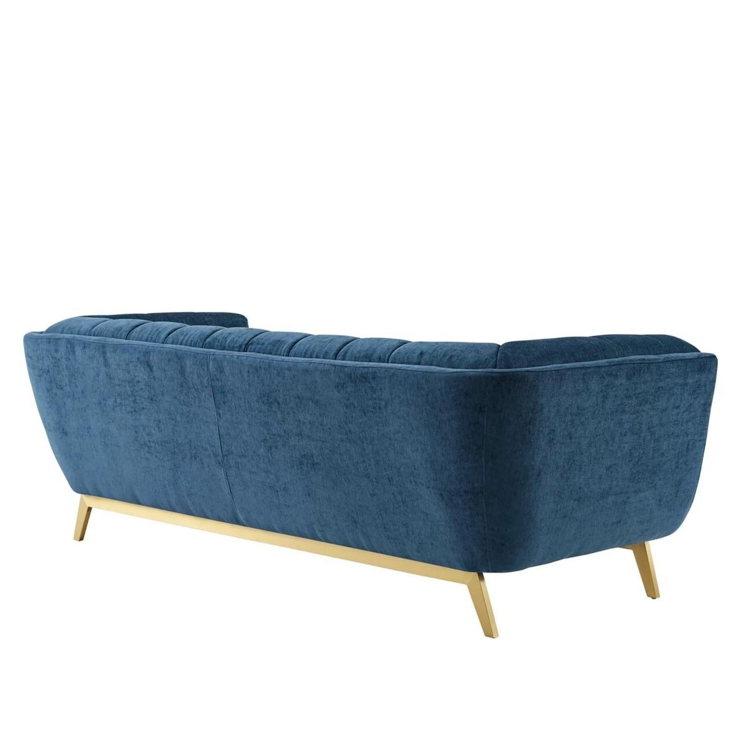 Other Sofa In Navy Crushed Performance Velvet 8 Other Sofa In Navy Crushed Performance Velvet - Image 8