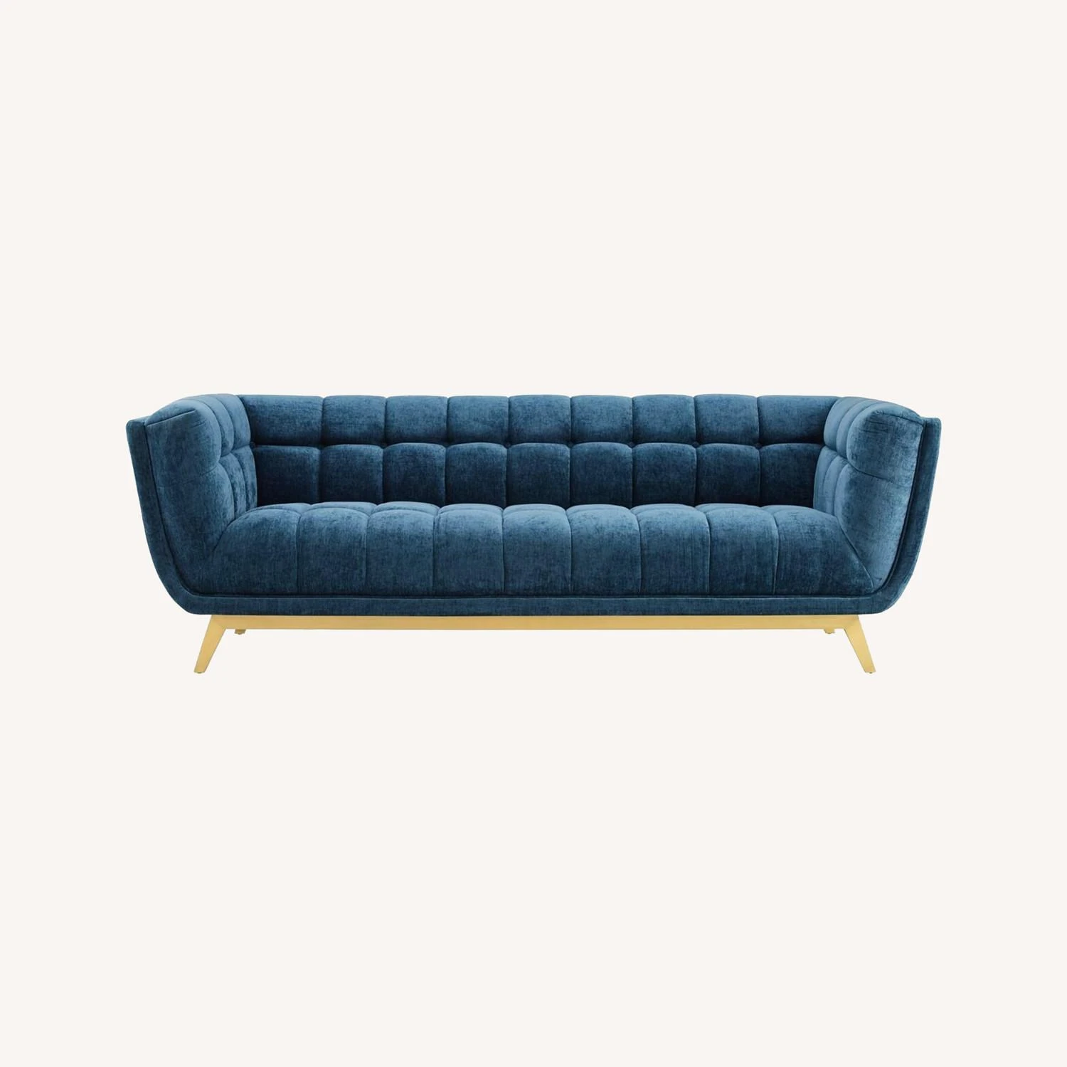 Other Sofa In Navy Crushed Performance Velvet 10 Other Sofa In Navy Crushed Performance Velvet - Image 10