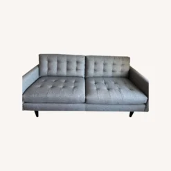 Crate & Barrel Mid Century Modern Petrie Apartment Sofa - 1500 1500 frame 0 2922
