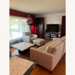 Genuine Leather Silver Gray Sofa - 1500 1500 frame 0 2932