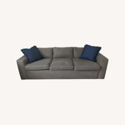 AllModern 90" Oatmeal Grey Sofa