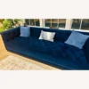 Other WE Navy Blue Luxury Sofa 4+ Seater Fabric