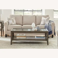 Other Sofa In Oatmeal Chenille W/ Tall Tapered Legs - 1500 1500 frame 0 2982