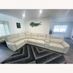 Leather Electric Reclining Sofa - 1500 1500 frame 0 3