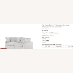 Four Hands Cloud 2 Piece Sectional - 1500 1500 frame 0 307