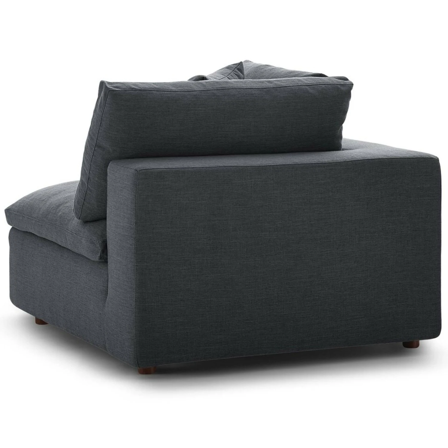 Other 2-Piece Sectional In Gray Soft Polyester Fabric 7 Other 2-Piece Sectional In Gray Soft Polyester Fabric - Image 7