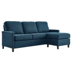 Other 2-Piece Sectional In Azure Polyester Fabric Finish - 1500 1500 frame 0 352