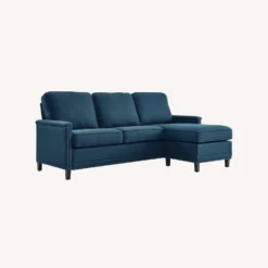 Other 2-Piece Sectional In Azure Polyester Fabric Finish - 1500 1500 frame 0 353