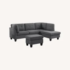 L-Shape Sectional Sofa With Ottoman -Right Chaise 14 L-Shape Sectional Sofa With Ottoman -Right Chaise - 1500 1500 frame 0 397