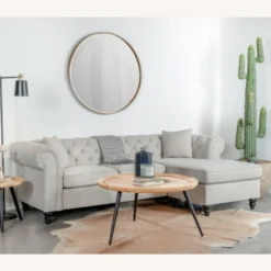 Other 2-Piece Sectional In Oatmeal Linen-like Upholstery - 1500 1500 frame 0 423