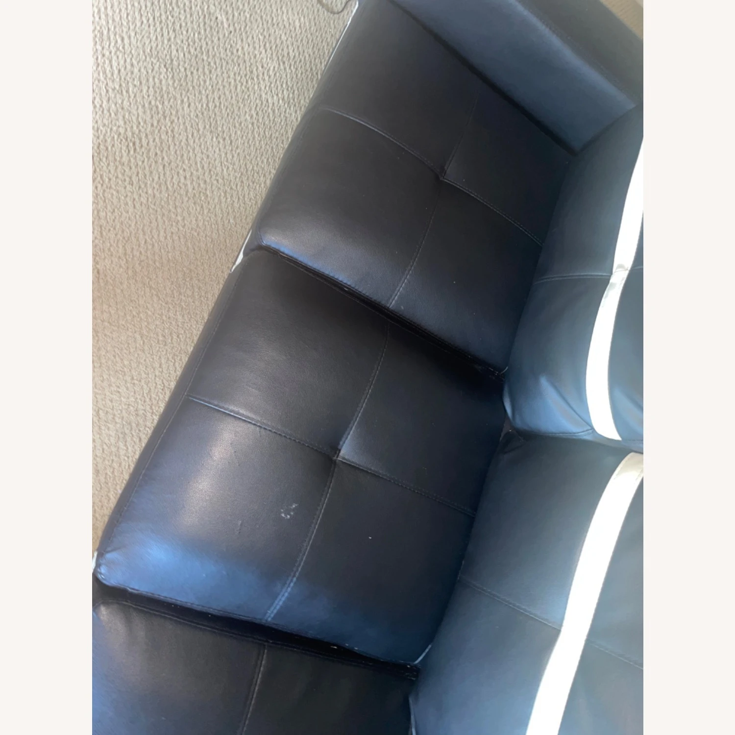 Faux Leather Sofa 10 Faux Leather Sofa - Image 10