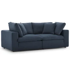 Other 2-Piece Sectional Sofa In Azure Linen Fabric - 1500 1500 frame 0 543