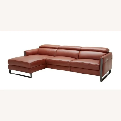 Other Left-Hand Chaise Sectional InOchre Italian Leather - 1500 1500 frame 0 588