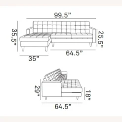 Other Left-Facing Sectional Sofa In Beige Fabric 12 Other Left-Facing Sectional Sofa In Beige Fabric - 1500 1500 frame 0 622