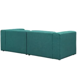 Other 2-Piece Sectional In Teal Fabric W/ Trim Lining 7 Other 2-Piece Sectional In Teal Fabric W/ Trim Lining - 1500 1500 frame 0 645