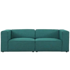 Other 2-Piece Sectional In Teal Fabric W/ Trim Lining 8 Other 2-Piece Sectional In Teal Fabric W/ Trim Lining - 1500 1500 frame 0 646