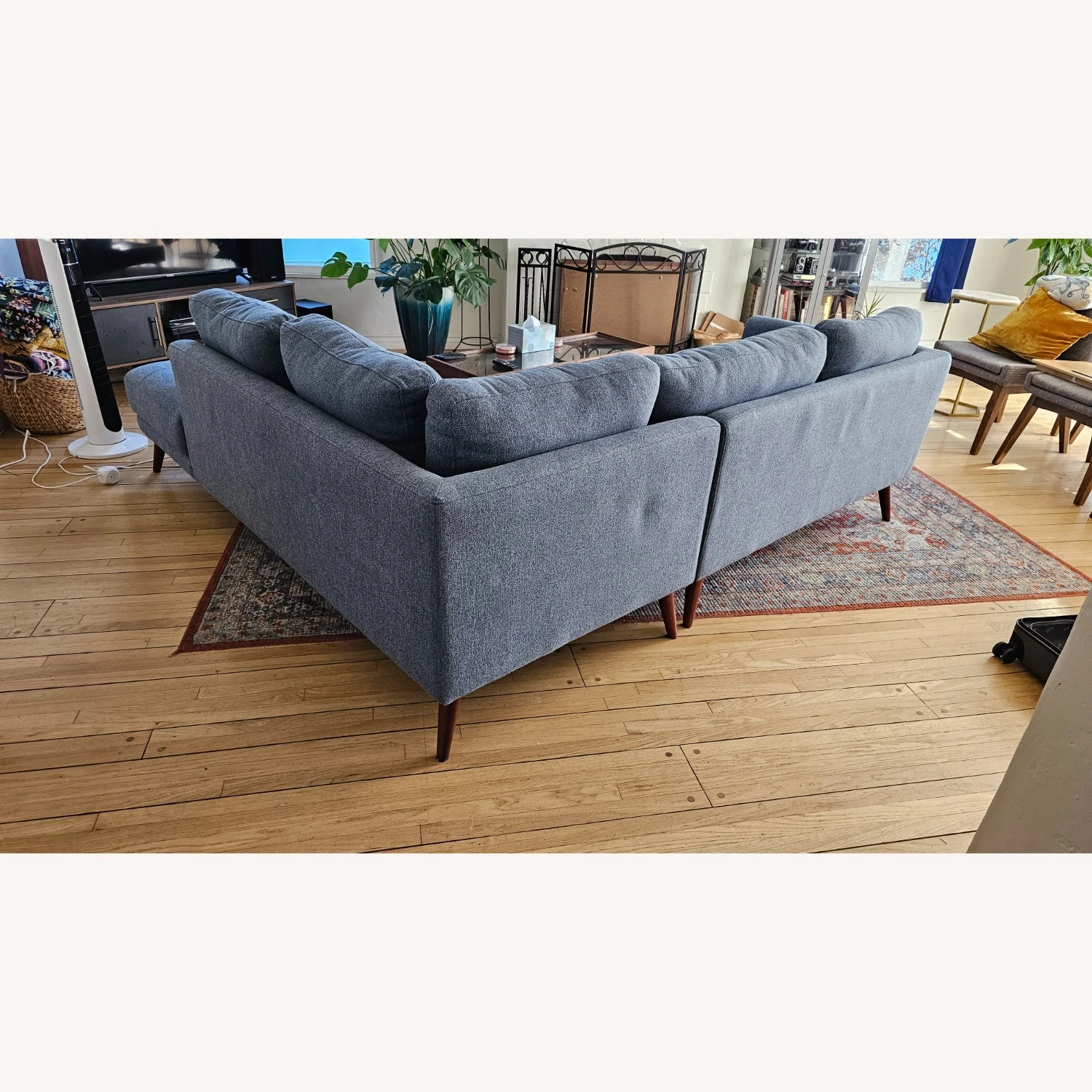 Other Fernish Casey Sectional Sofa Blue 10 Other Fernish Casey Sectional Sofa Blue - Image 10