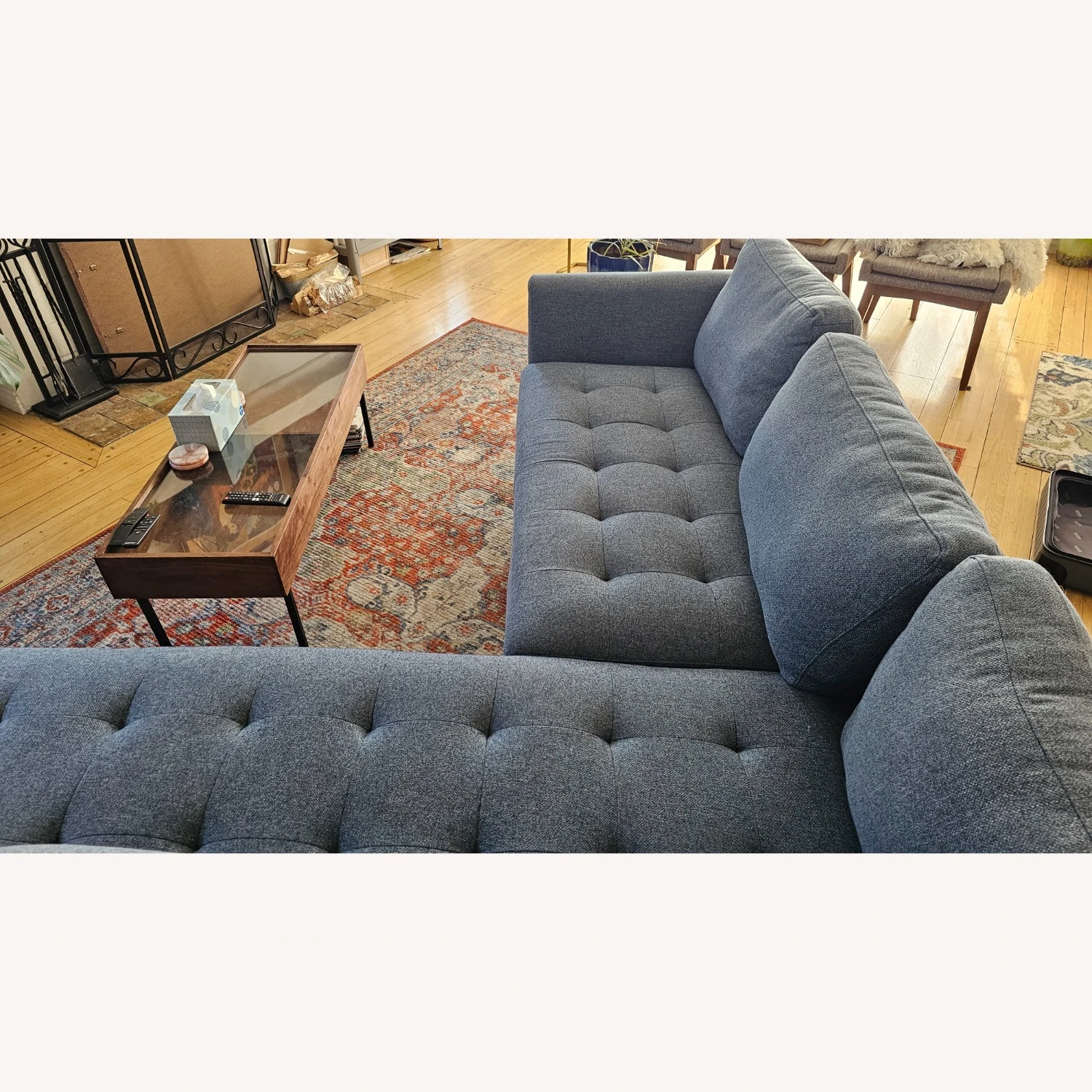 Other Fernish Casey Sectional Sofa Blue 11 Other Fernish Casey Sectional Sofa Blue - Image 11