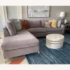 Lazar Soho II Grey Sectional Sofa