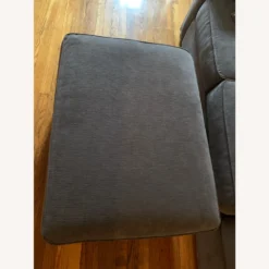 Macy's Grey Microfiber Sofa - 1500 1500 frame 0 739